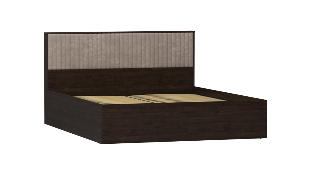 Кровать 140*200 с ПМ с мягкой вставкой МОДЕРНО АСМ