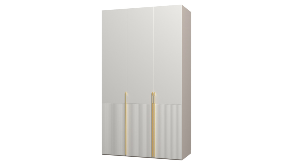 Тефия Шкаф для платья 3х дв с ящиками 1350 АСМ