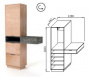 Визит-3 LOFT ВЗ-6 Шкаф комбинированный ЛДСП АСМ СНЯТ